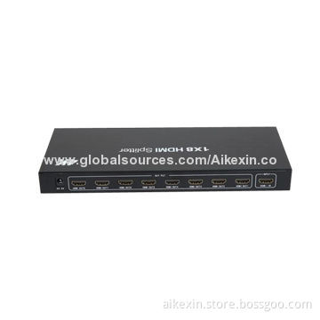 HDMI Splitter, 1*8, Supports 4K*2K